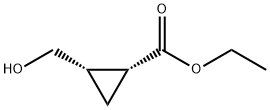 顺式-2-(羟甲基)环丙烷甲酸乙酯结构式