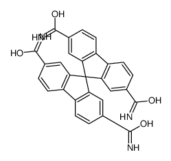 9,9'-spirobi[fluorene]-2,2',7,7'-tetracarboxamide结构式
