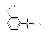 potassium (3-methylthiophenyl)trifluoroborate structure