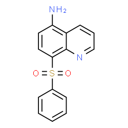 Quinoline,5-amino-8-(phenylsulfonyl)- (4CI) Structure
