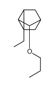 Tricyclo[2.2.1.02,6]heptane, 1-ethyl-3-propoxy- (9CI)结构式