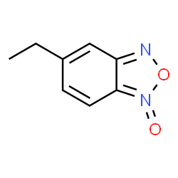 2,1,3-Benzoxadiazole,5-ethyl-,1-oxide结构式