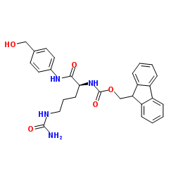 [1-[[4-(羟基甲基)苯基]氨基]-1-氧代-5-脲基戊烷-2-基]氨基甲酸(S)-(9H-芴-9-基)甲酯图片