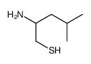 Dithiobis(2-amino-4-methylpentane) Structure