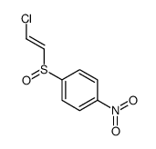1-(2-chloroethenylsulfinyl)-4-nitrobenzene Structure