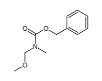 benzyl N-(methoxymethyl)-N-methylcarbamate结构式