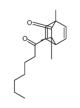 6-heptanoyl-2,2,4-trimethylbicyclo[2.2.2]octa-5,7-dien-3-one结构式