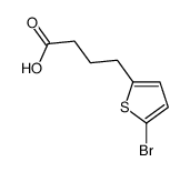 4-(5-溴-2-噻吩)丁酸结构式