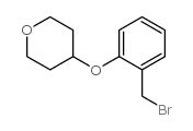 4-[2-(bromomethyl)phenoxy]oxane Structure