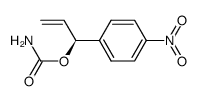 (S)-1-(4-nitrophenyl)allyl carbamate Structure