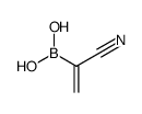 1-cyanoethenylboronic acid Structure