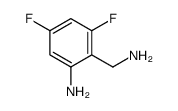 2-(aminomethyl)-3,5-difluoroaniline Structure