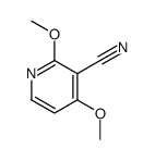 2,4-dimethoxypyridine-3-carbonitrile Structure