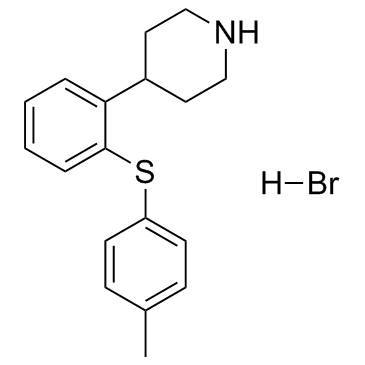 Tedatioxetine (hydrobromide) Structure