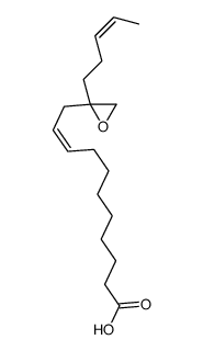 (Z)-11-[(2R)-2-[(E)-pent-3-enyl]oxiran-2-yl]undec-9-enoic acid结构式