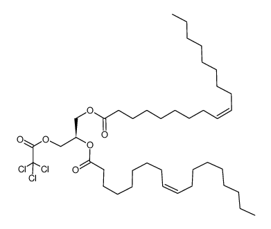 1,2-dioleoyl-3-trichloroacetyl-sn-glycerol Structure