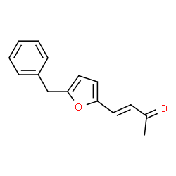 (E)-4-(5-BENZYL-FURAN-2-YL)-BUT-3-EN-2-ONE结构式