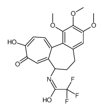 (R/S)-N-Deacetyl Colchiceine N-Trifluroracetate Structure