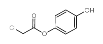 p-Hydroxyphenyl chloroacetate Structure