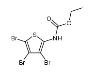 ethyl N-(3,4,5-tribromo-2-thienyl)-carbamate结构式