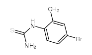 4-bromo-2-methylphenylthiourea Structure