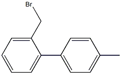 1-(bromomethyl)-2-(4-methylphenyl)benzene Structure