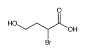 2-Bromo-4-hydroxy-butyric acid结构式