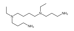N,N'-bis(3-aminopropyl)-N,N'-diethylbutane-1,4-diamine结构式