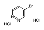 4-Bromopyridazine dihydrochloride Structure