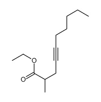 ethyl 2-methyldec-4-ynoate Structure