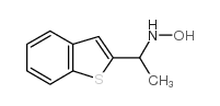 2-(1-羟基氨基乙基)-苯并噻吩结构式