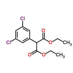 2-(3,5-二氯苯基)丙二酸二乙酯结构式