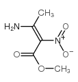 2-Butenoicacid,3-amino-2-nitro-,methylester,(E)-(9CI) Structure