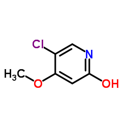 5-Chloro-4-methoxypyridin-2-ol结构式