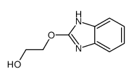 Ethanol, 2-(1H-benzimidazol-2-yloxy)- (9CI) Structure