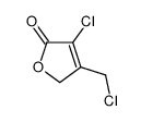 3-CHLORO-4-(CHLOROMETHYL)-2(5H)-FURANONE结构式