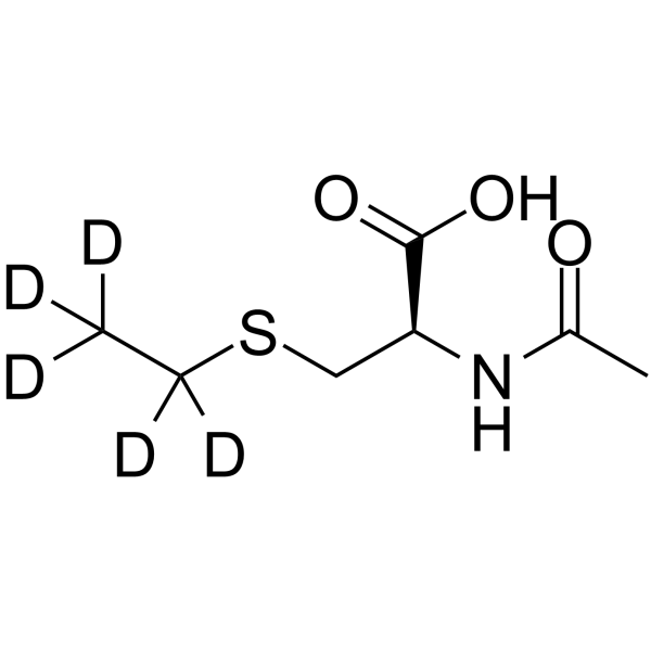 N-乙酰基S-乙基-L-半胱氨酸-D5图片
