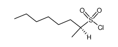 (S)-(+)-2-octanesulfonyl chloride Structure