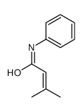 3-methyl-N-phenylbut-2-enamide结构式