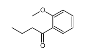 1-(2-methoxyphenyl)butan-1-one结构式