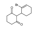 2'-bromo-[1,1'-bi(cyclohexan)]-2'-ene-2,6-dione结构式