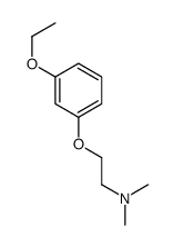 Ethanamine, 2-(3-ethoxyphenoxy)-N,N-dimethyl- (9CI)结构式