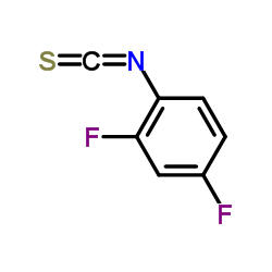 2,4-Difluoro-1-isothiocyanatobenzene structure