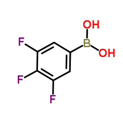 3,4,5-三氟苯硼酸结构式