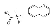 4-methylquinoline trifluoroacetate Structure