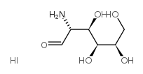(2R,3R,4R,5S,6R)-3-amino-6-(hydroxymethyl)oxane-2,4,5-triol,hydroiodide Structure