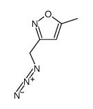 3-(azidomethyl)-5-methyl-1,2-oxazole结构式