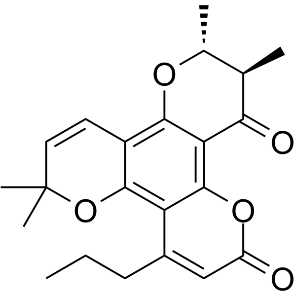 12-氧代四环香豆素 A结构式