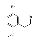 4-bromo-2-(2-bromoethyl)-1-methoxybenzene Structure