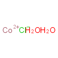 COBALT CHLORIDE, DIHYDRATE Structure